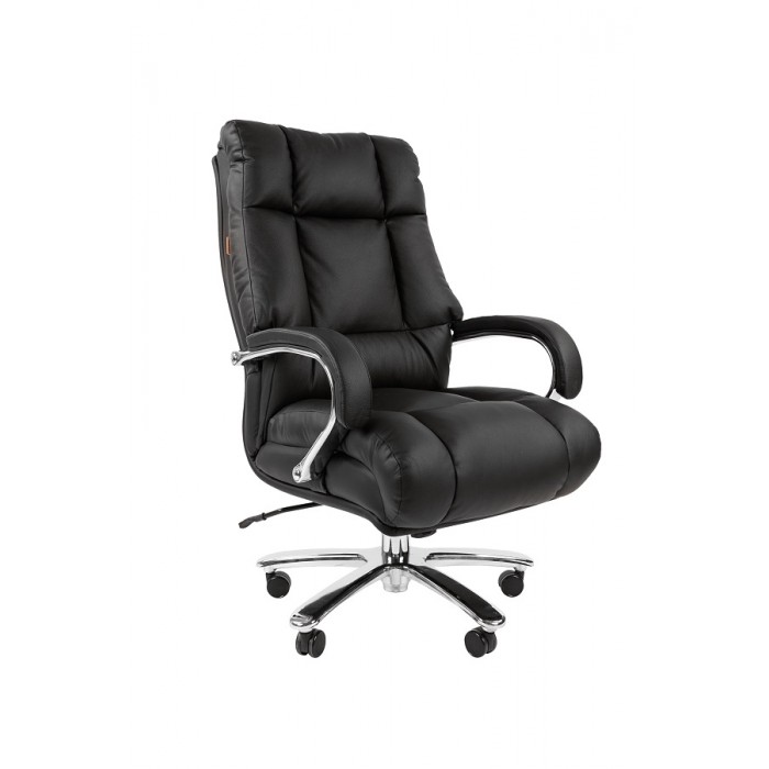 Компьютерное кресло CHAIRMAN 405 чёрная кожа