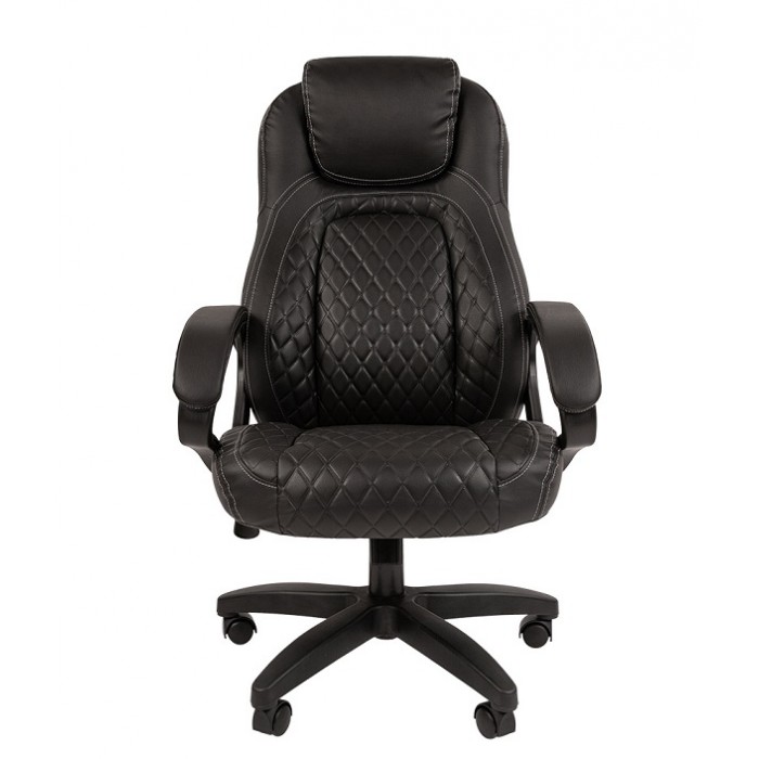 Компьютерное кресло CHAIRMAN 432 чёрная эко-кожа