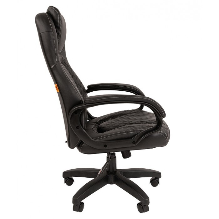 Компьютерное кресло CHAIRMAN 432 чёрная эко-кожа