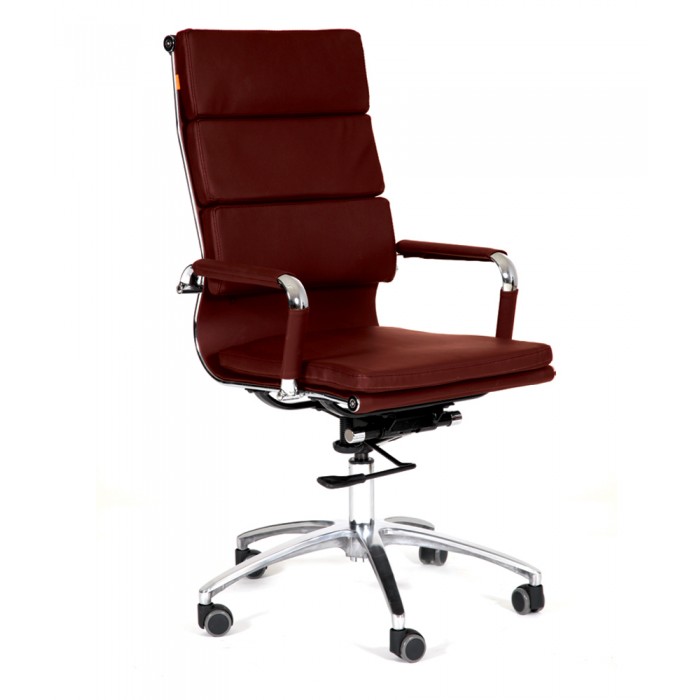 Компьютерное кресло CHAIRMAN 750 коричневая эко-кожа