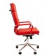 Компьютерное кресло CHAIRMAN 750 красная эко-кожа