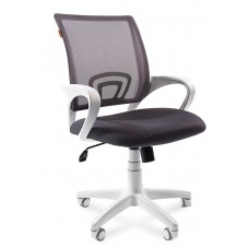 Компьютерное кресло CHAIRMAN 696 WHITE серый