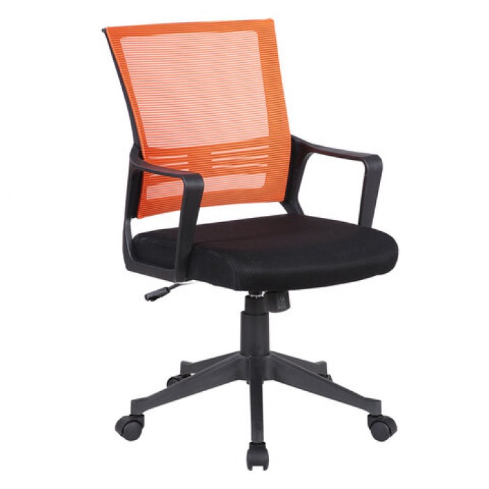 Компьютерное кресло BRABIX Balance MG-320 черно-оранжевый