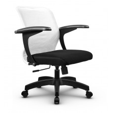 Компьютерное кресло Метта SU-M-4 подл.152/осн.001 бело-черный