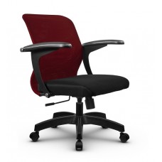 Компьютерное кресло Метта SU-M-4 подл.152/осн.001 бордово-черный