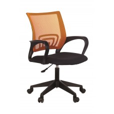 Компьютерное кресло Бюрократ CH-695NLT оранжево-чёрный