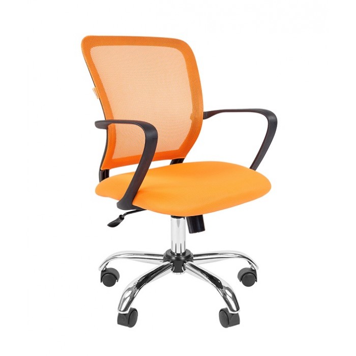 Компьютерное кресло CHAIRMAN 698 CHROME оранжевый