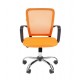 Компьютерное кресло CHAIRMAN 698 CHROME оранжевый