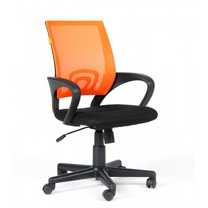 Компьютерное кресло CHAIRMAN 696 BLACK оранжевый