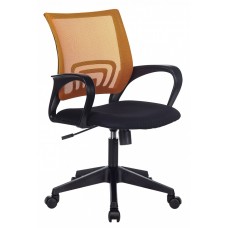 Компьютерное кресло Бюрократ CH-695N оранжево-чёрный