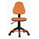 Компьютерное кресло Бюрократ KD-4-F оранжевый жираф