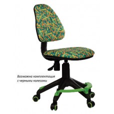 Компьютерное кресло Бюрократ KD-4-F зеленый карандаши
