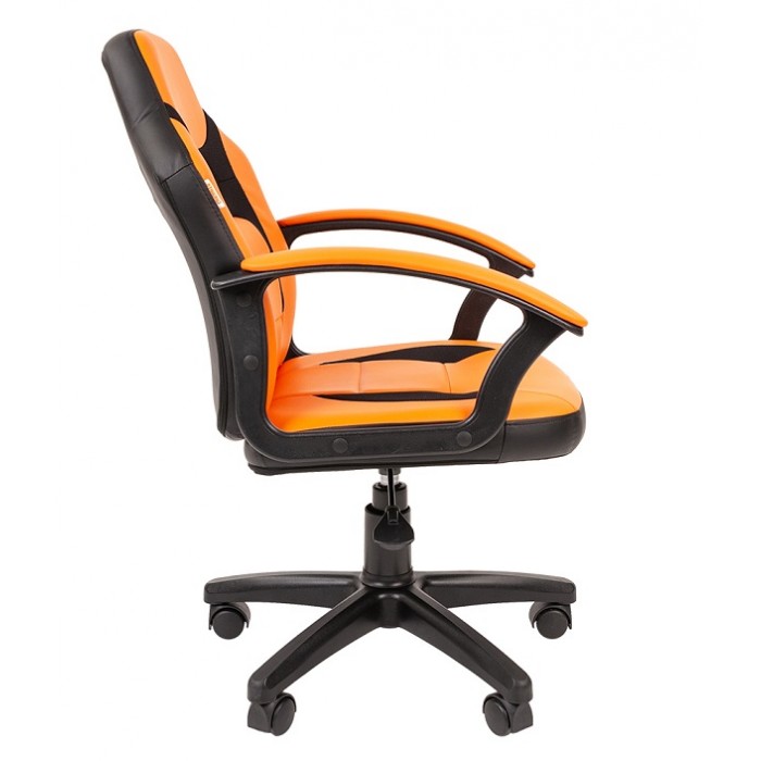 Компьютерное кресло CHAIRMAN KIDS 110 черно-оранжевый