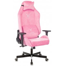 Компьютерное кресло Бюрократ Knight N1 Fabric розовый Velvet 36