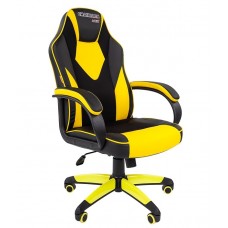 Компьютерное кресло CHAIRMAN GAME 17 чёрно-желтый