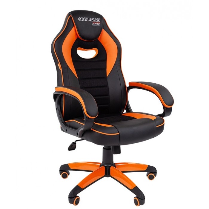 Компьютерное кресло CHAIRMAN GAME 16 оранжевое