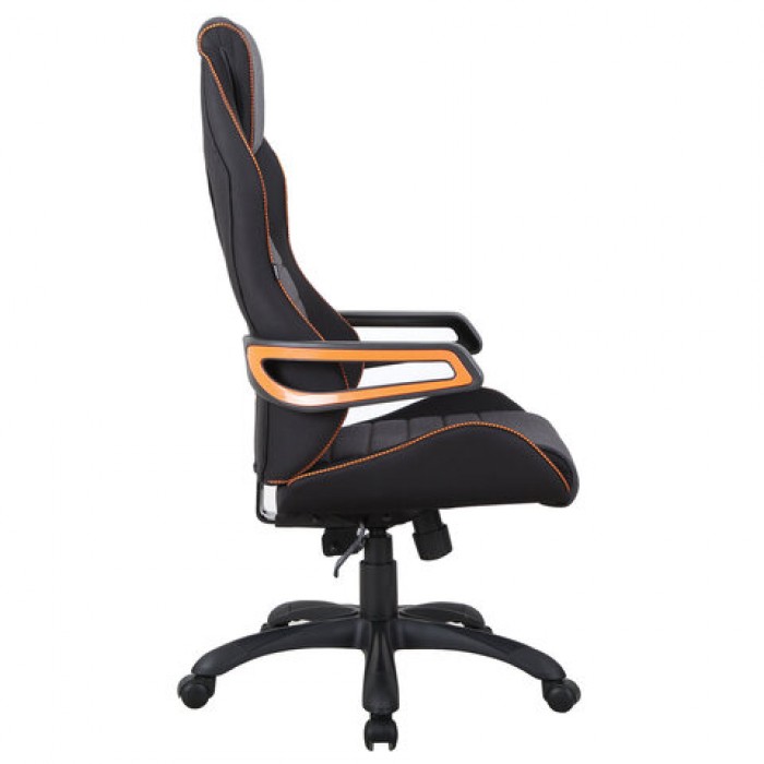 Компьютерное кресло BRABIX Techno Pro GM-003 черно-серо-оранжевый