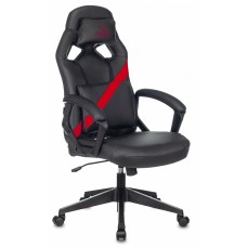 Компьютерное кресло Бюрократ Zombie DRIVER черный/красный