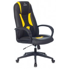 Компьютерное кресло Бюрократ Zombie 8 черно/желтый