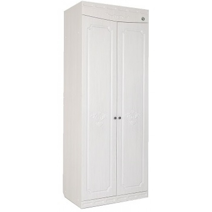 Шкаф 2-х дверный Мария-Луиза 2 Бодега Белый