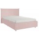 Кровать 1.2 Квест с основанием велюр нежно-розовый