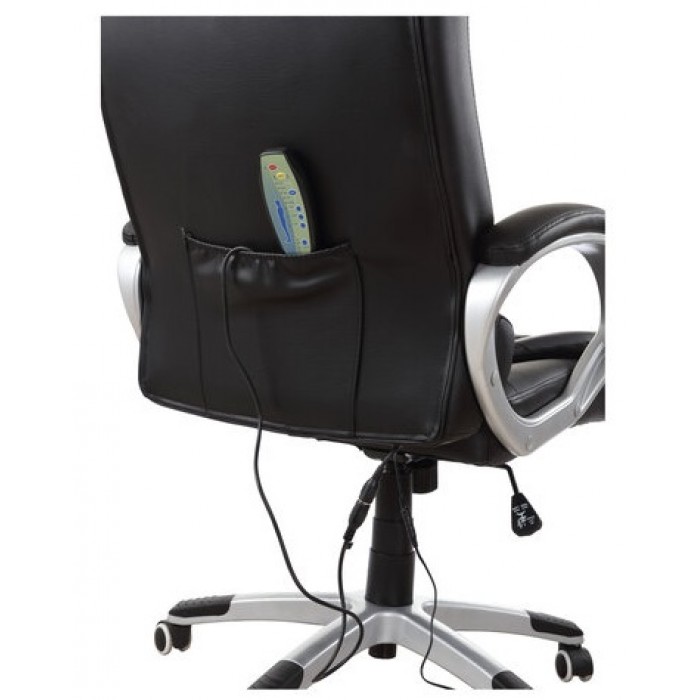 Компьютерное кресло BRABIX Comfort MS-003 черная экокожа
