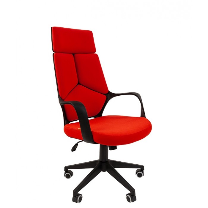 Компьютерное кресло CHAIRMAN 525 красная ткань