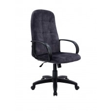 Компьютерное кресло Трон V1 темно-серый велюр Prestige (пластик)