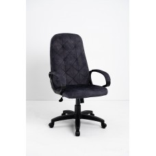 Компьютерное кресло Трон V2 темно-серый велюр Prestige