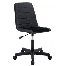 Компьютерное кресло Трон В1 черная экокожа Standard