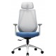 Компьютерное кресло CHAIRMAN 580 бело-голубой