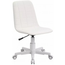 Компьютерное кресло Трон В1 белая экокожа Standard